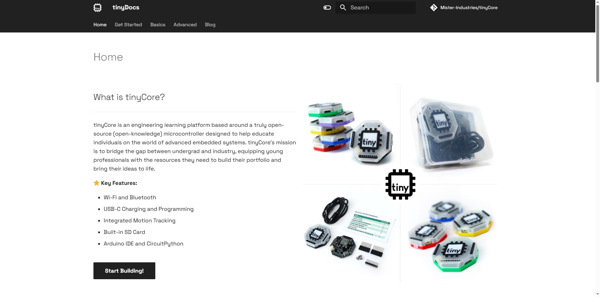 docs screenshot